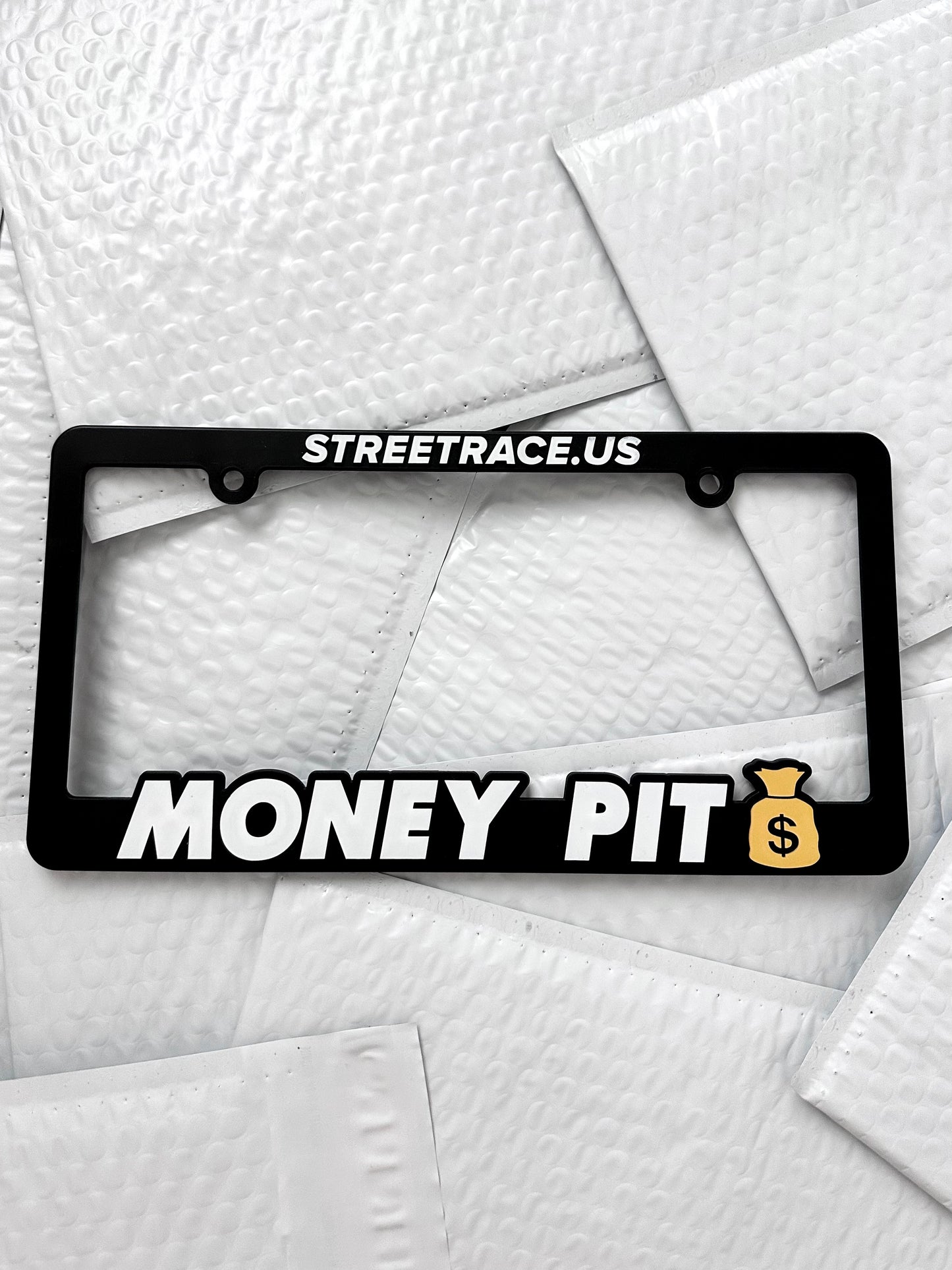 Money Pit Plate Frame