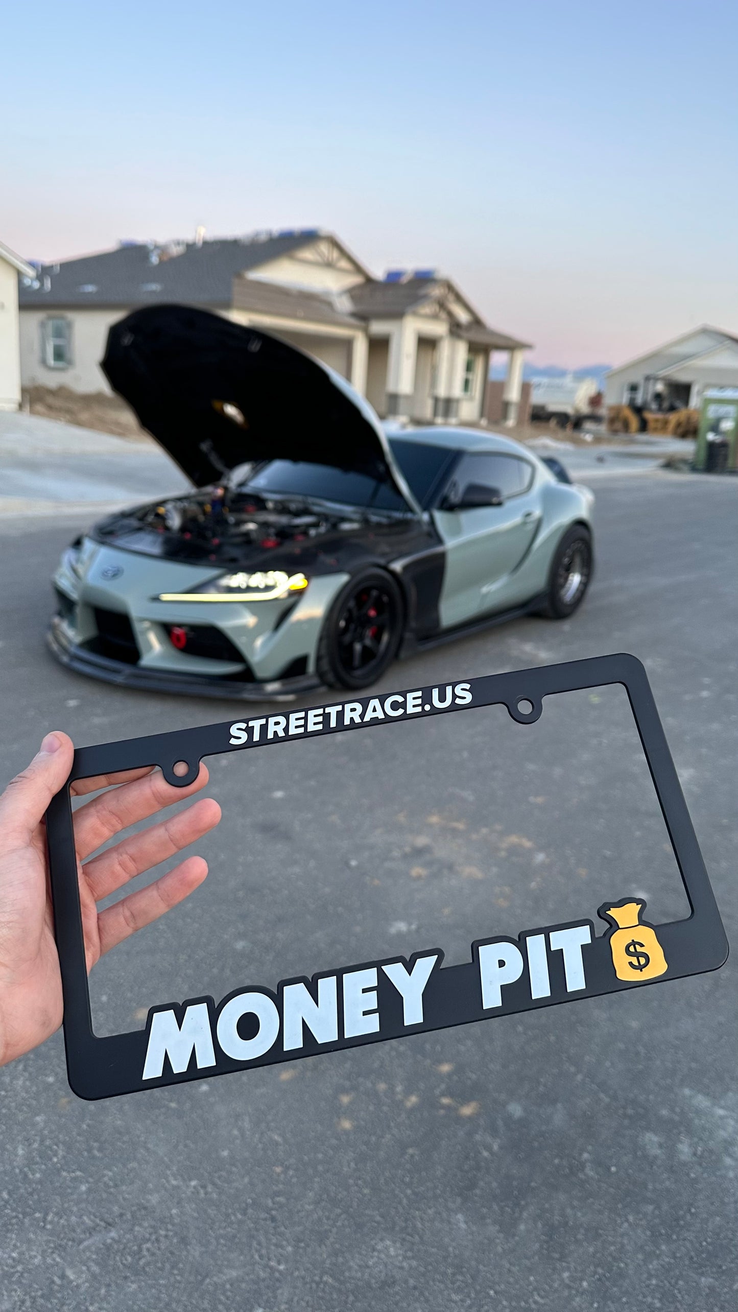 Money Pit Plate Frame