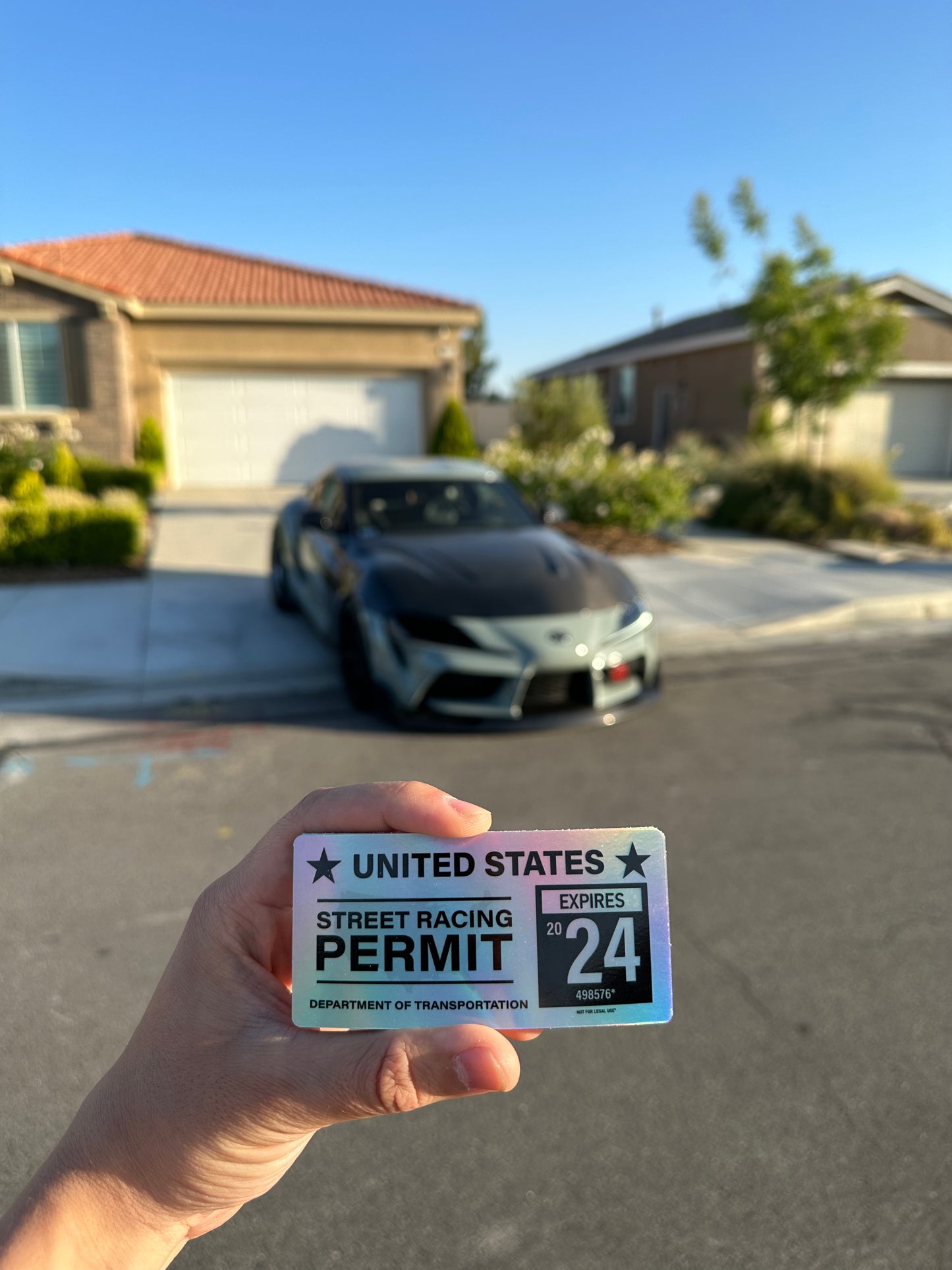 United States Street Racing Permit