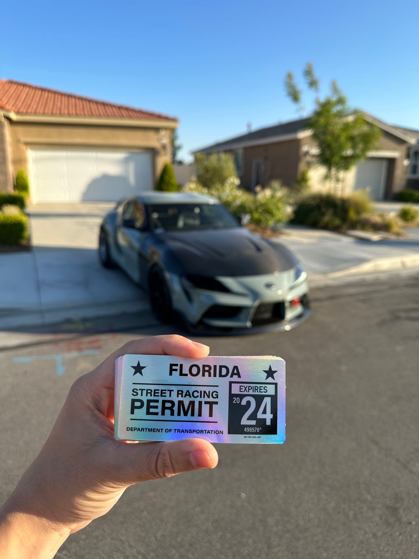 Florida Street Racing Permit