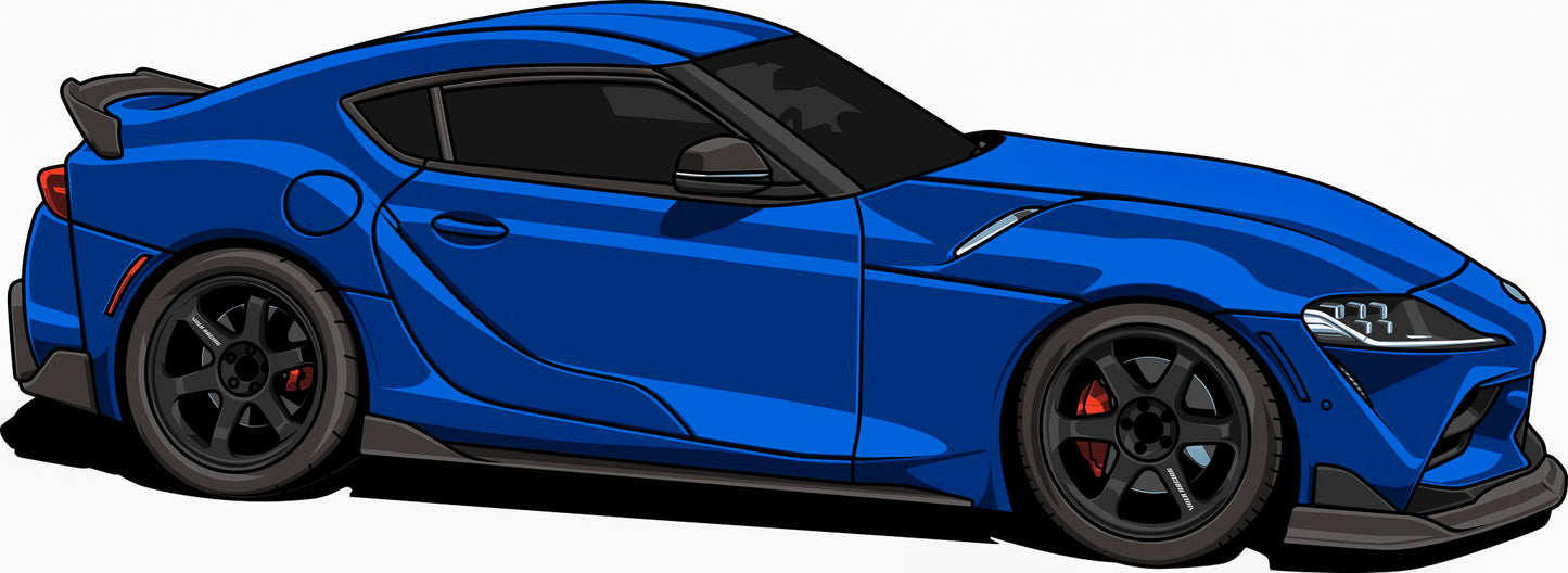 V1 Supra Sticker