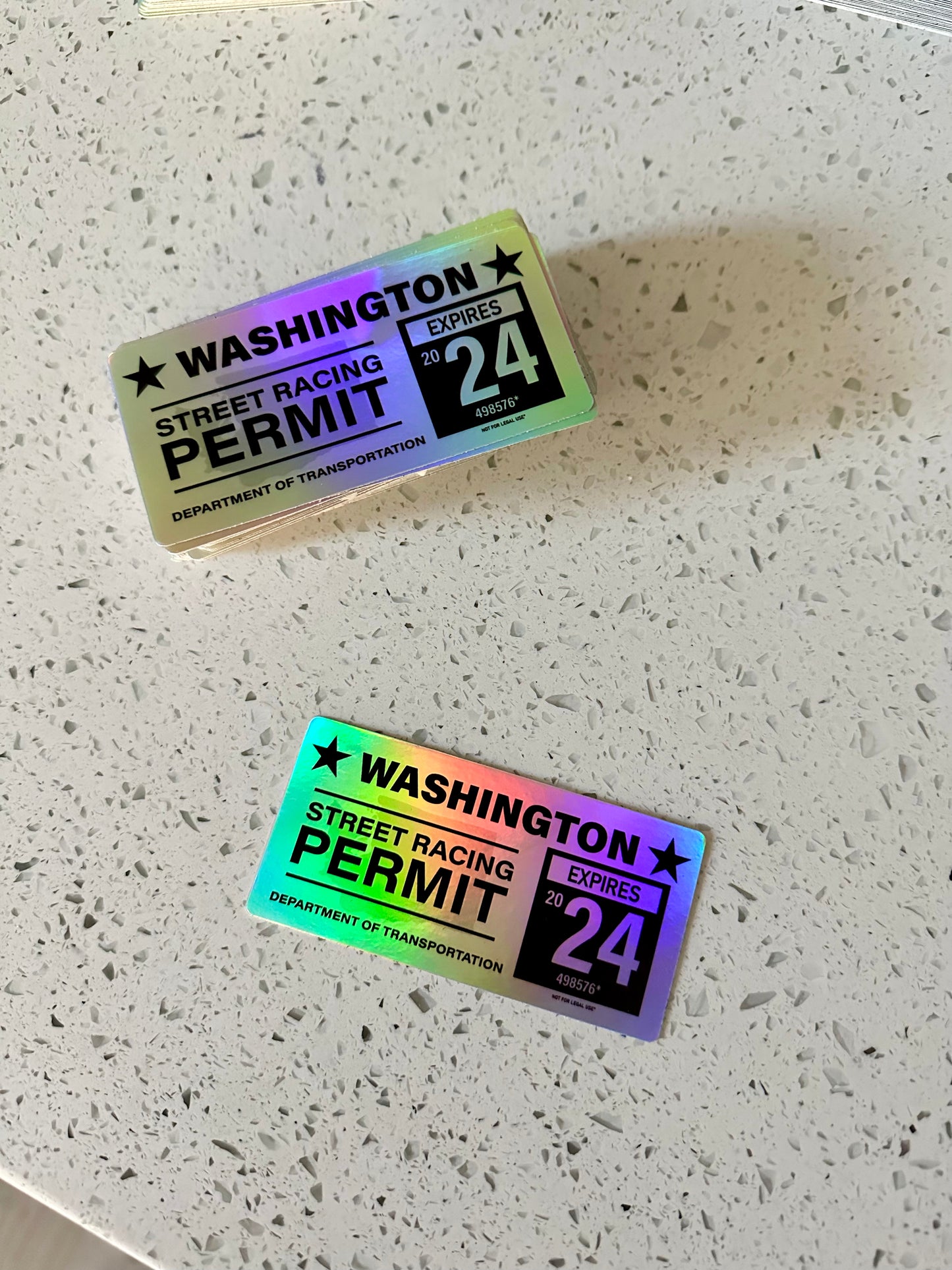 Washington Street Racing Permit